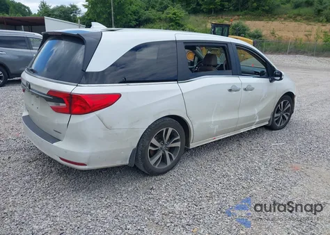 2022 Honda Odyssey Touring из США, поврежденный, VIN 5FNRL6H89NB041117